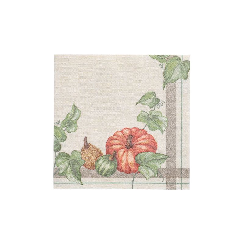 Servietten "ROYAL Collection" 1/4-Falz 40 x 40 cm "Pumpkin" - Bild 1