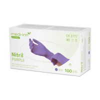 "Medi-Inn® Classic" Nitril rokavice, brez pudra vijolična "Nitril Purple" velikost XL