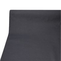 Namizni prt, kot blago, PV-Tissue mix Mix "ROYAL Collection" 20 m x 1,18 m črna