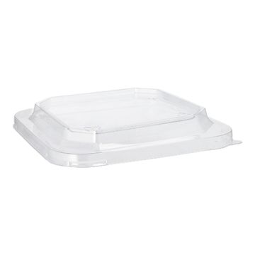 Pokrovi für Lunchboxen PET kvadratna 2,5 cm x 18 cm x 18 cm prozorna