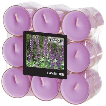 "Flavour by GALA" Dišeče lučke Ø 38 mm · 24 mm violett - Lavender v polikarbonatnem lončku