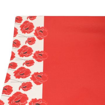 Namizni prt, papir 3 m x 1,2 m "Poppy"